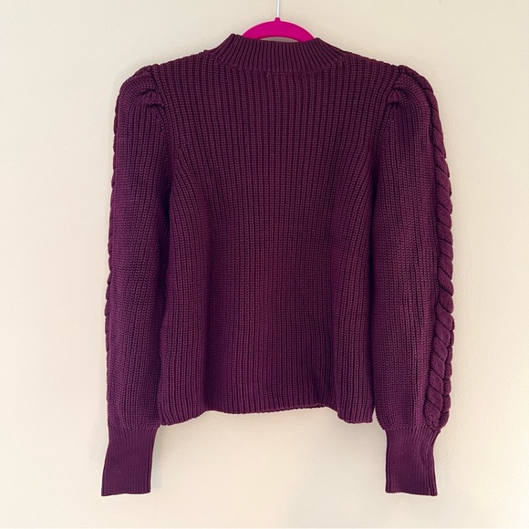 NWT Anthropologie Cable-Knit Sweater - Picture 6 of 12